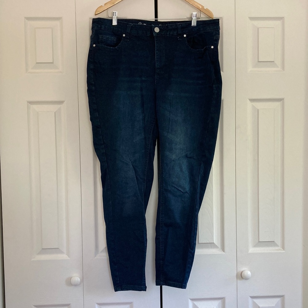 Addition Elle Dark Wash Skinny Jeans